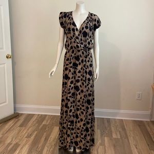 Parker Silk maxi gown v-neck floor length wedding party cocktail perfect women’s